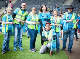 Volunteer to help at the MK Marathon